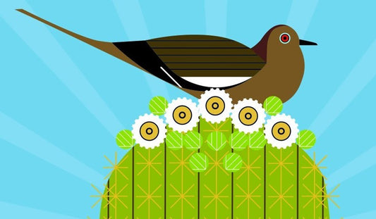 Charley Harper Does the Desert