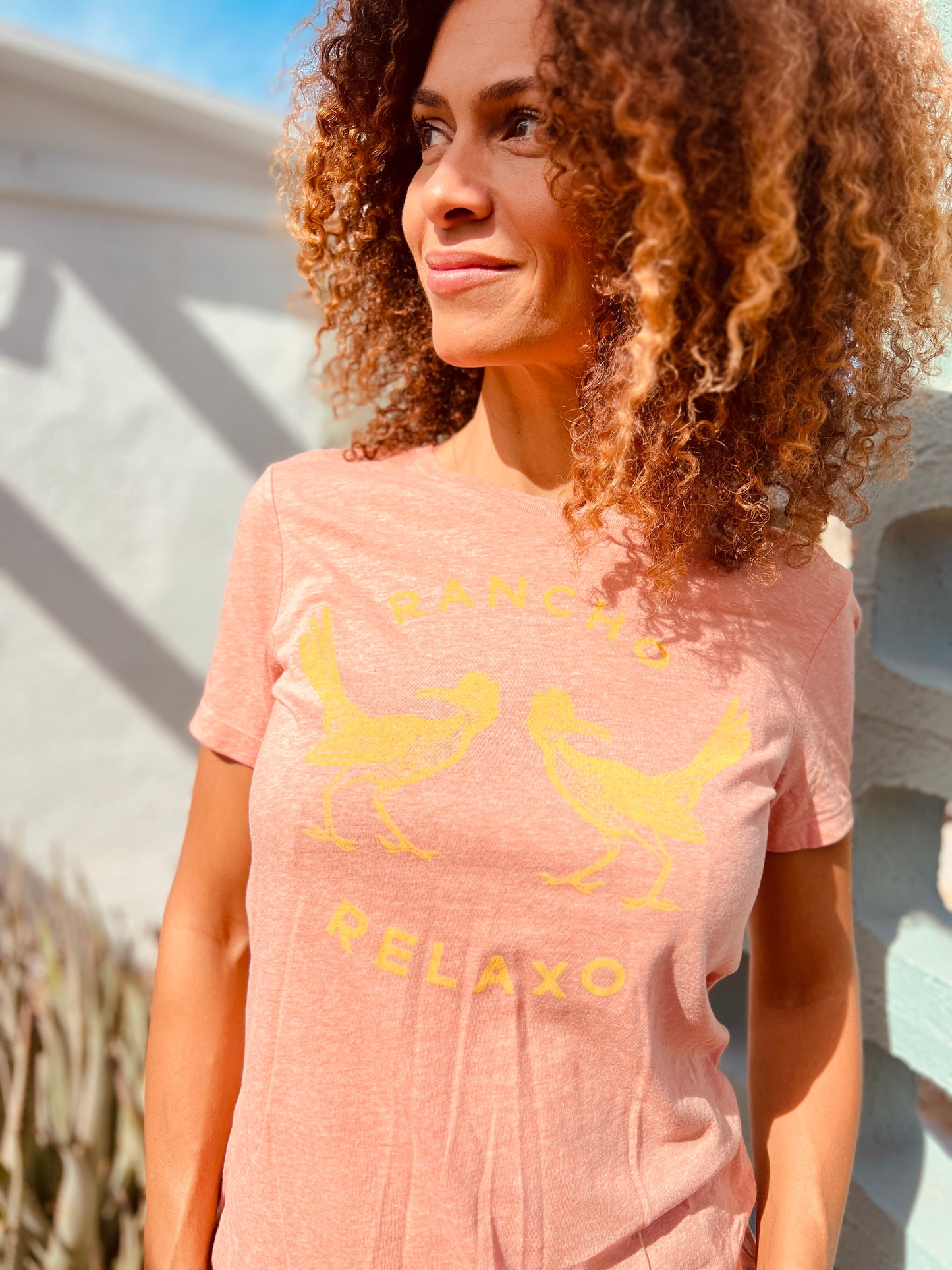 Ladies OG Logo Crew Neck Tee - Rancho Relaxo