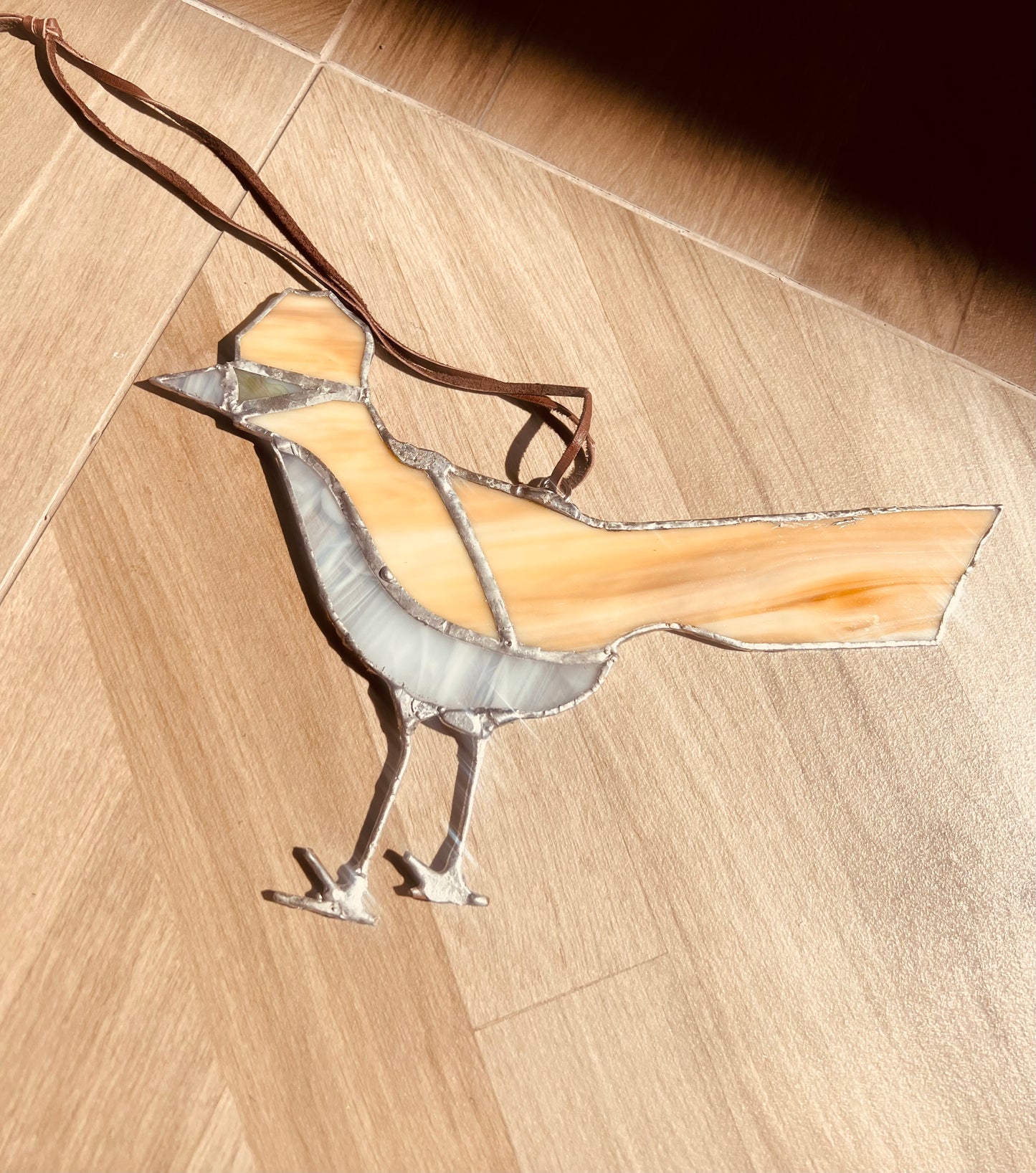 Stained Glass Roadrunners - Rancho Relaxo