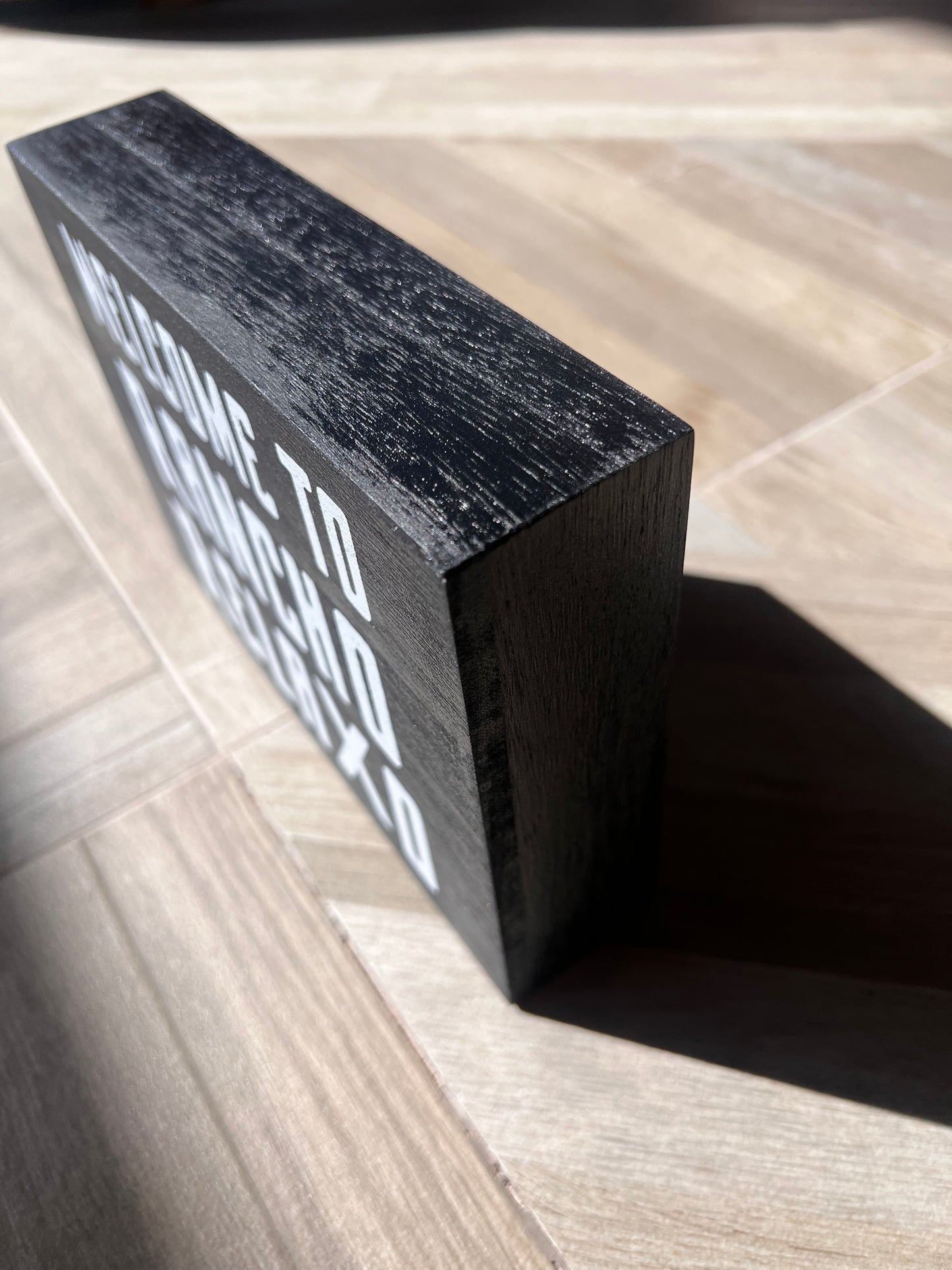 Welcome to Rancho Relaxo Box Sign - Rancho Relaxo