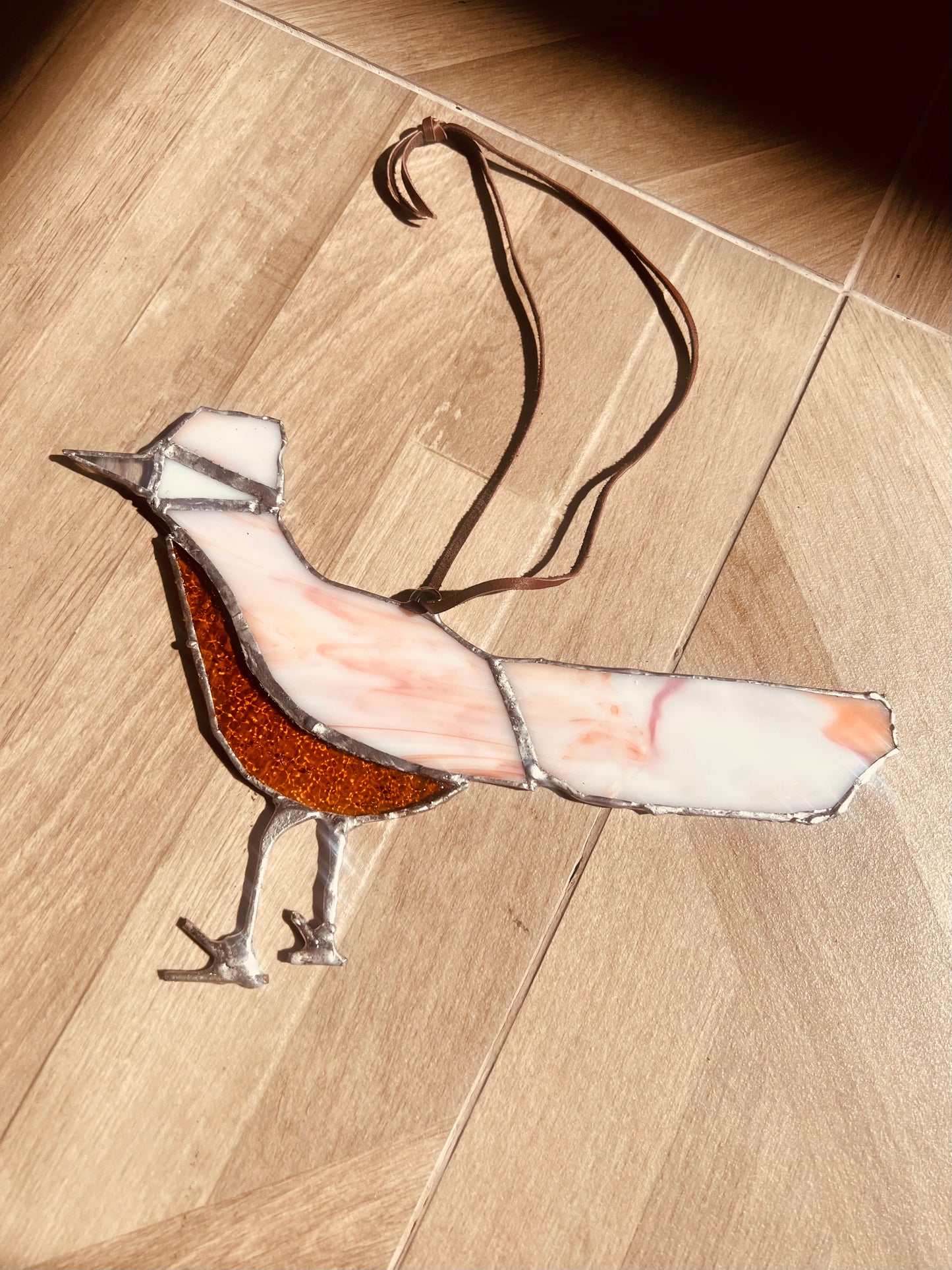 Stained Glass Roadrunners - Rancho Relaxo