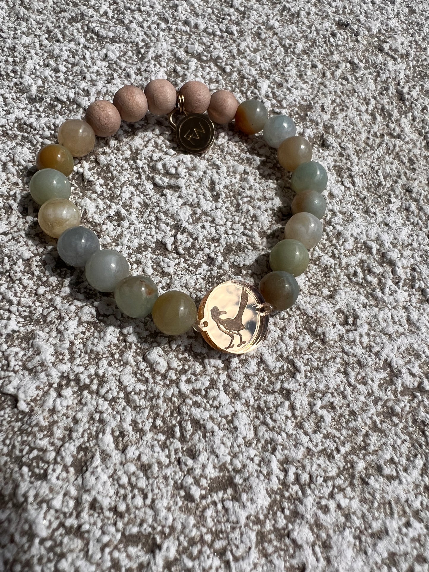 Roadrunner Beaded Charm Bracelet - Rancho Relaxo