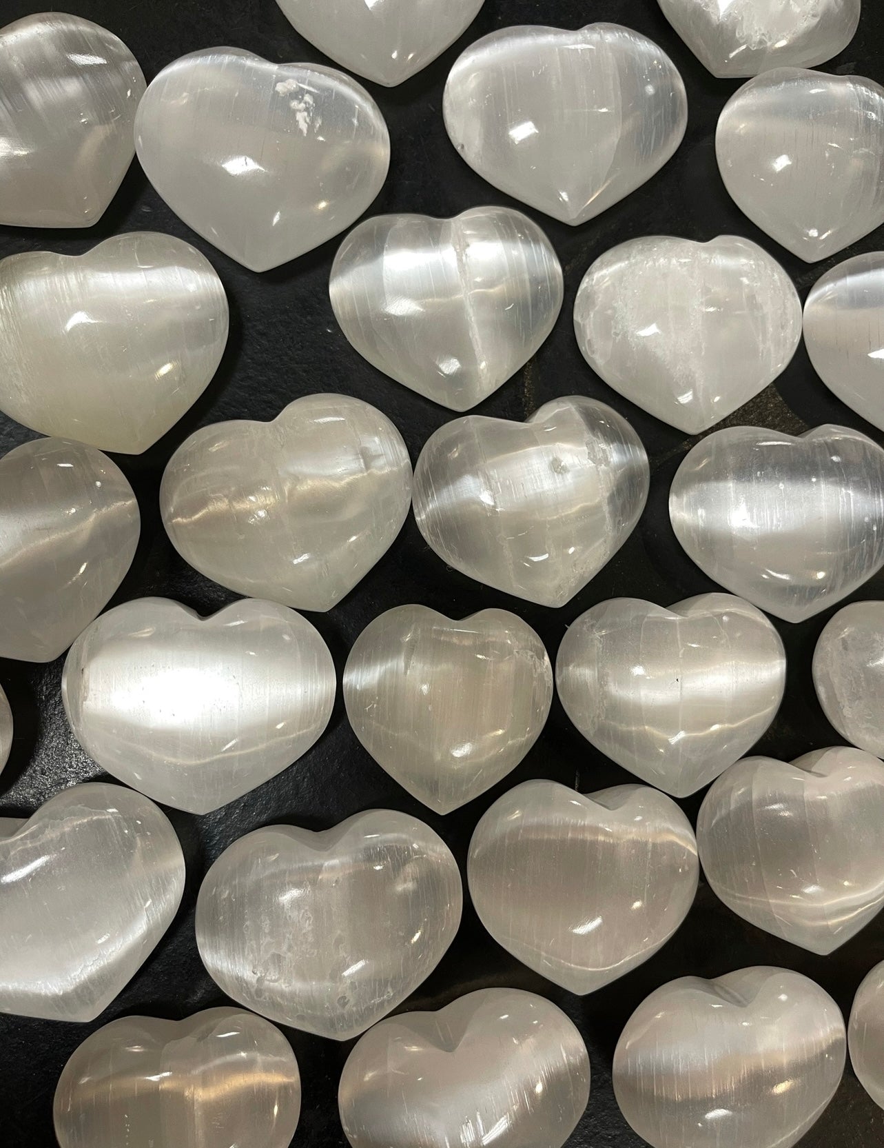 Selenite Heart - Rancho Relaxo