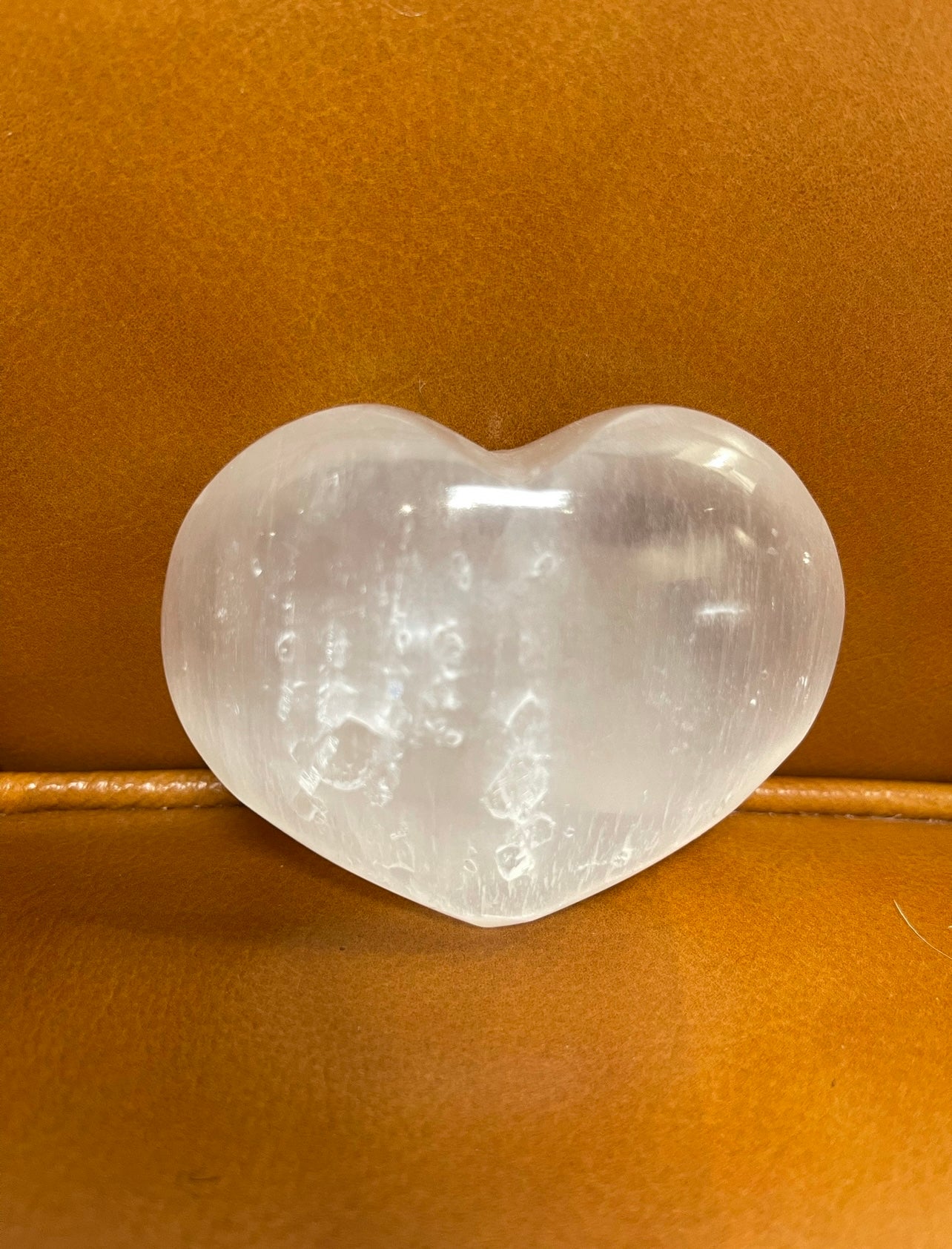 Selenite Heart - Rancho Relaxo