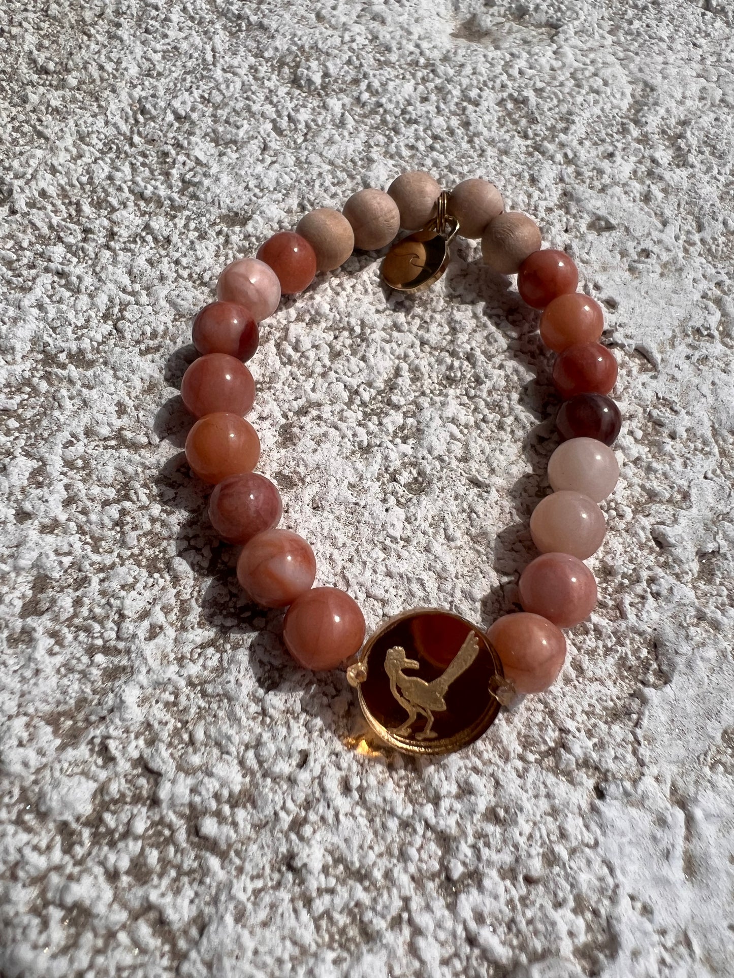 Roadrunner Beaded Charm Bracelet - Rancho Relaxo