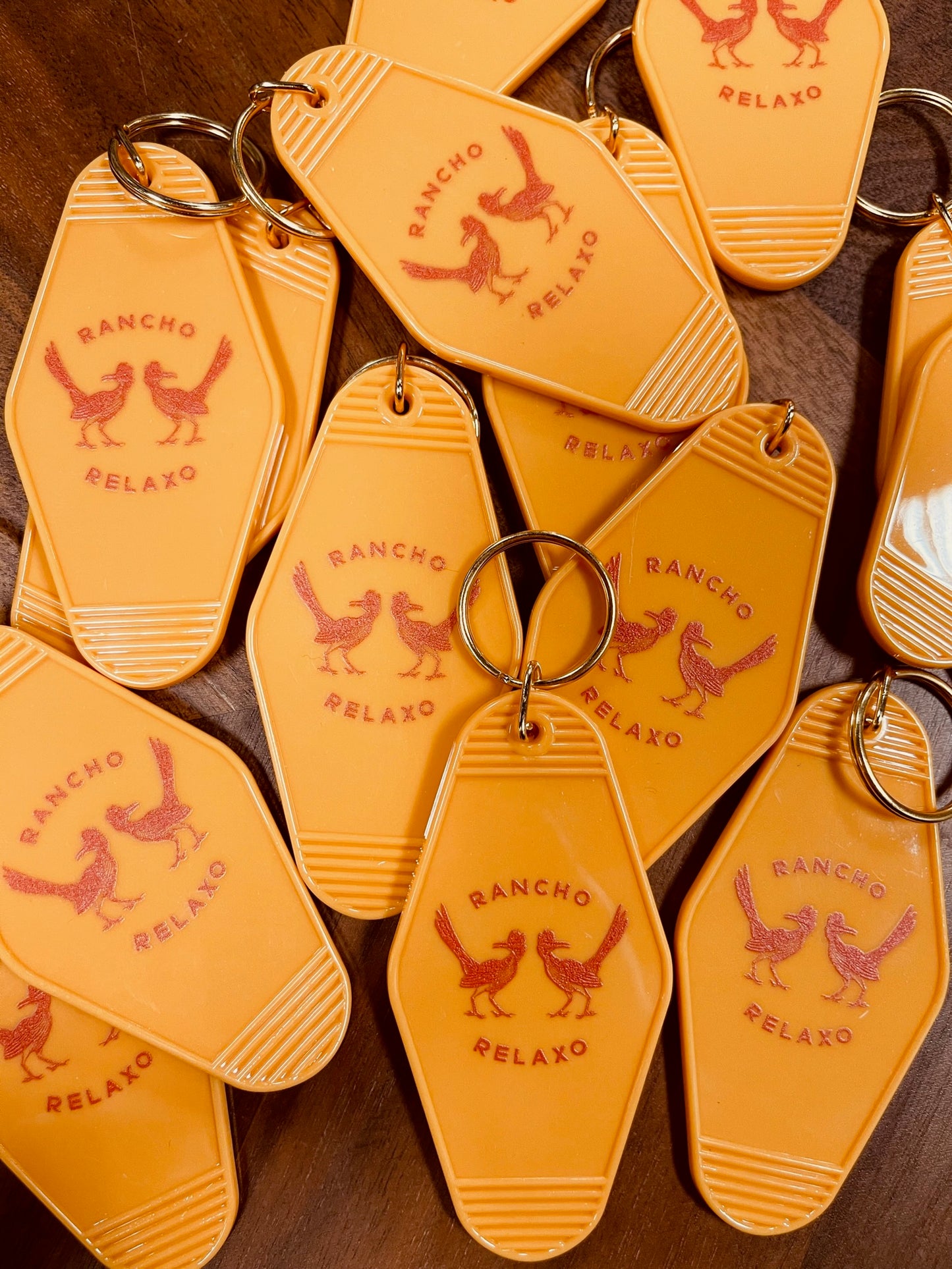Vintage Motel Keychain - Rancho Relaxo