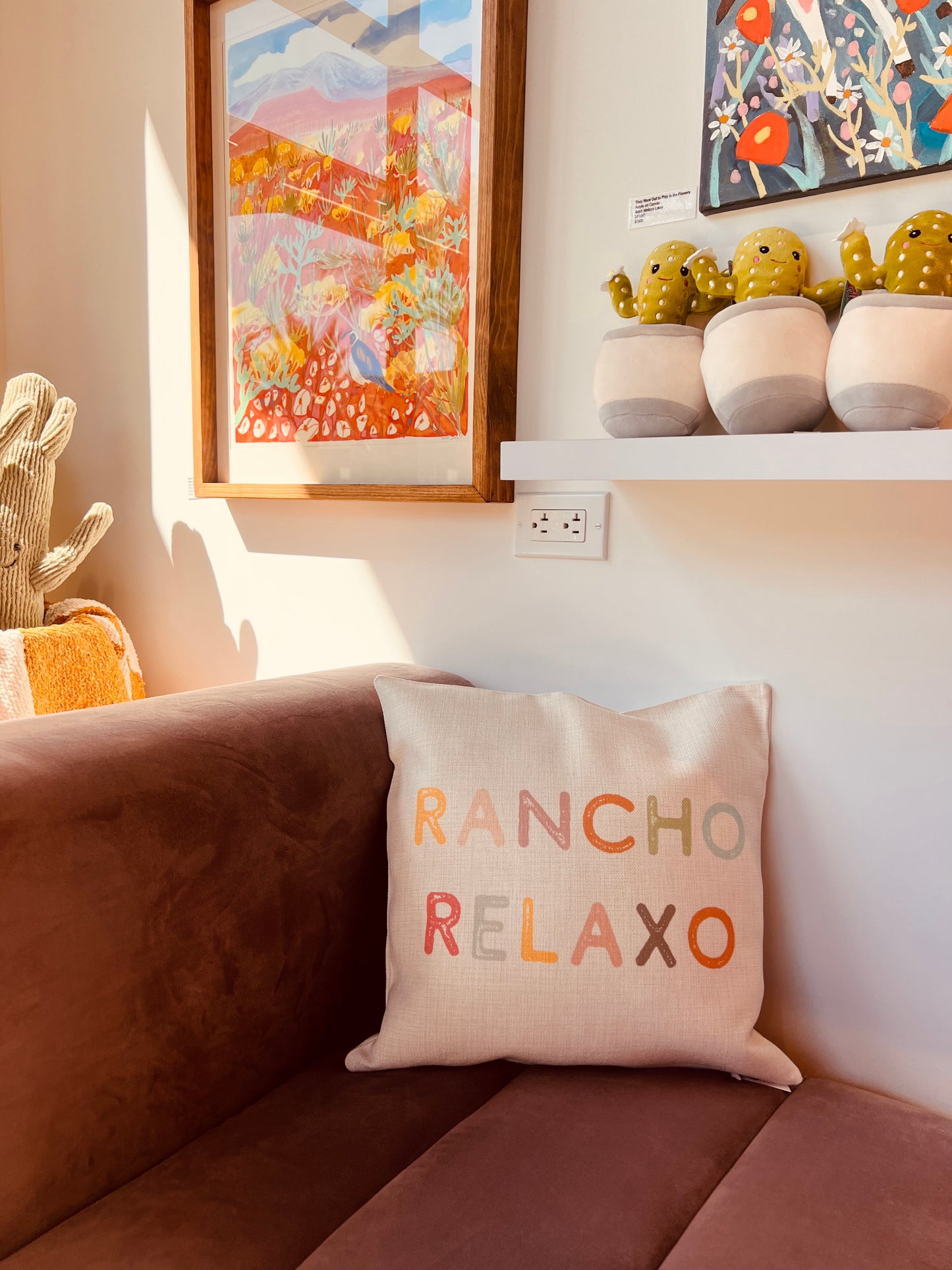 Throw Pillow - Rancho Relaxo