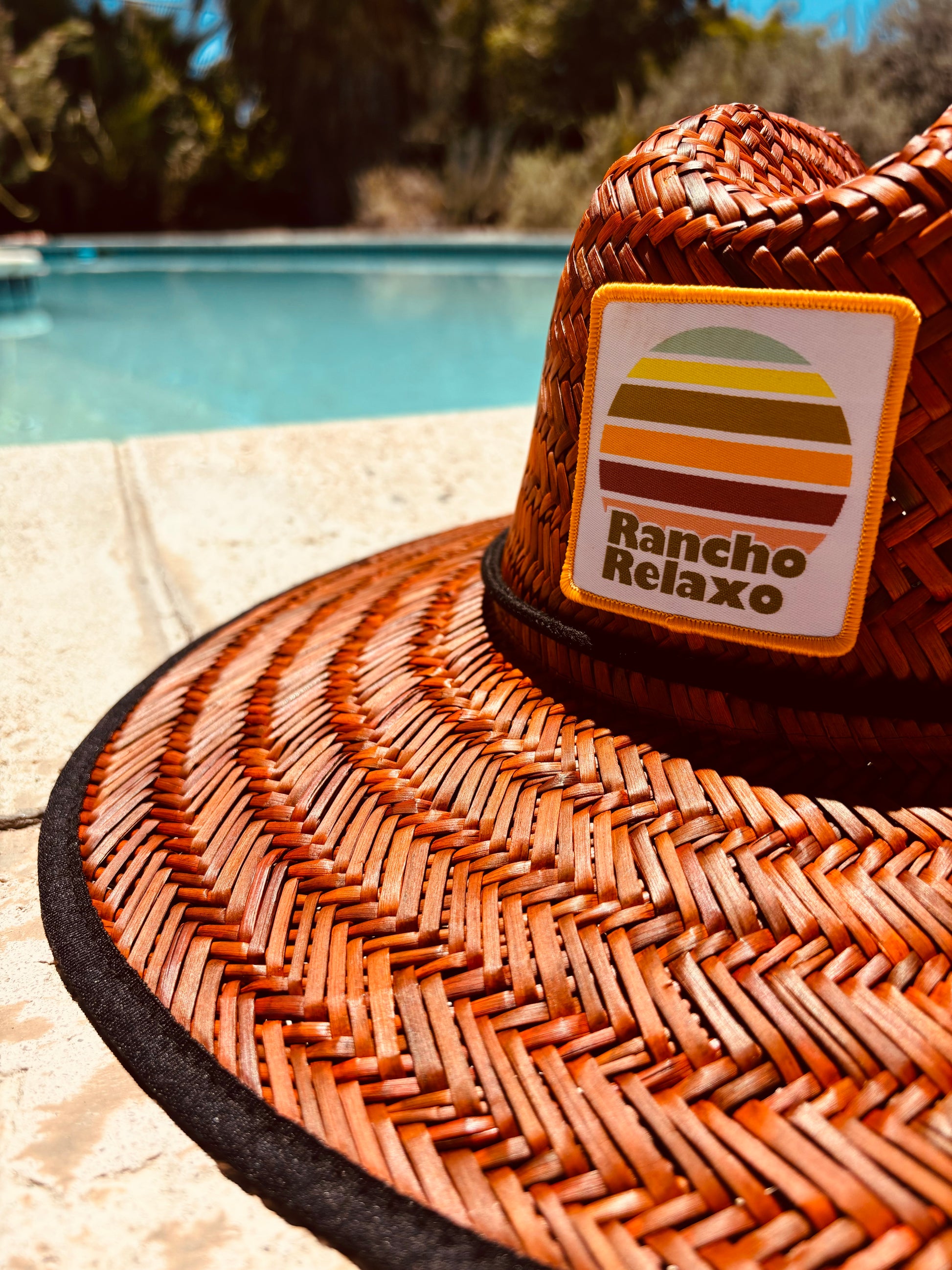 Sunbow Straw Hat - Rancho Relaxo