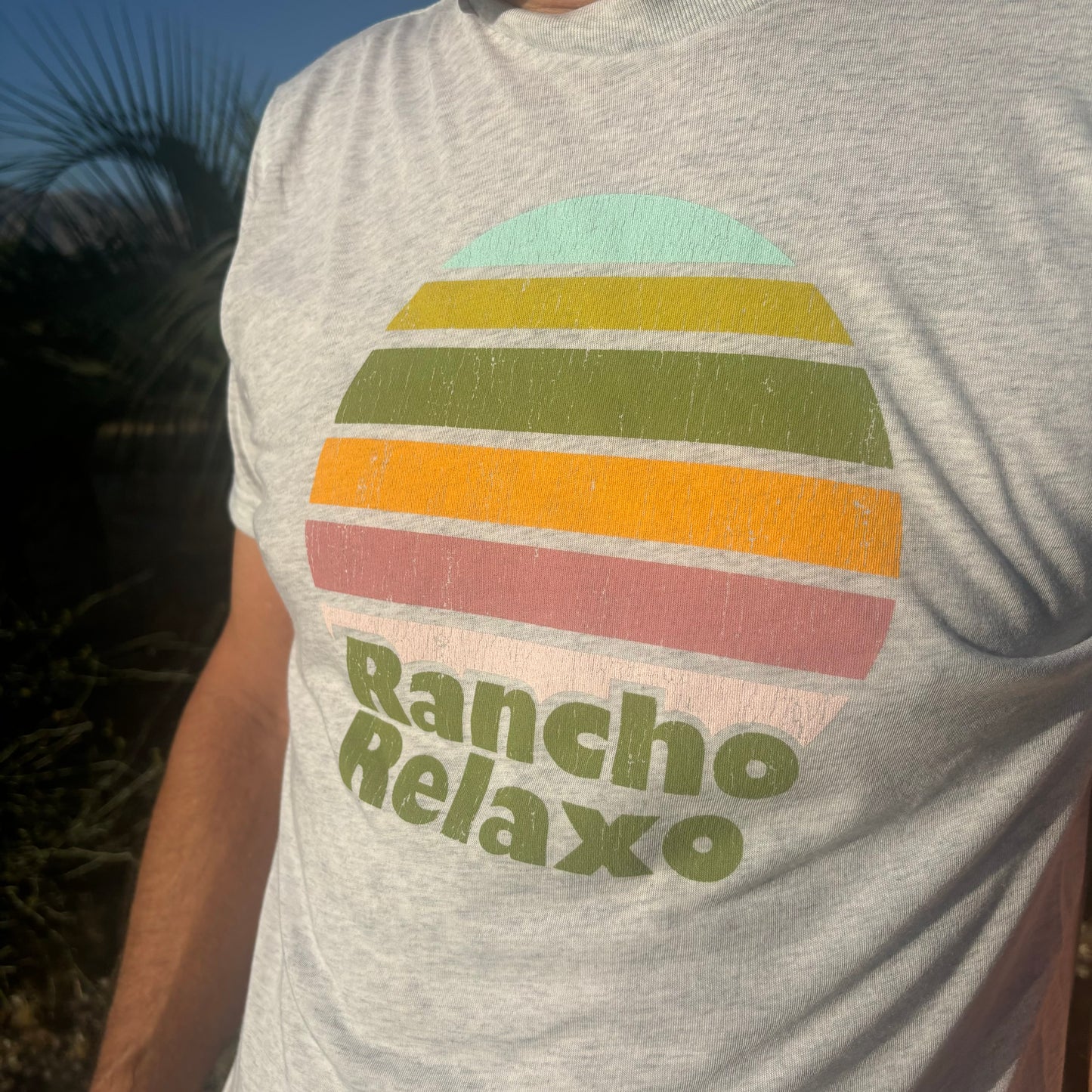 Sunbow Tri-Blend Tee - Rancho Relaxo