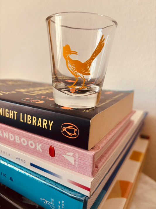 Roadrunner Shot Glass - Rancho Relaxo