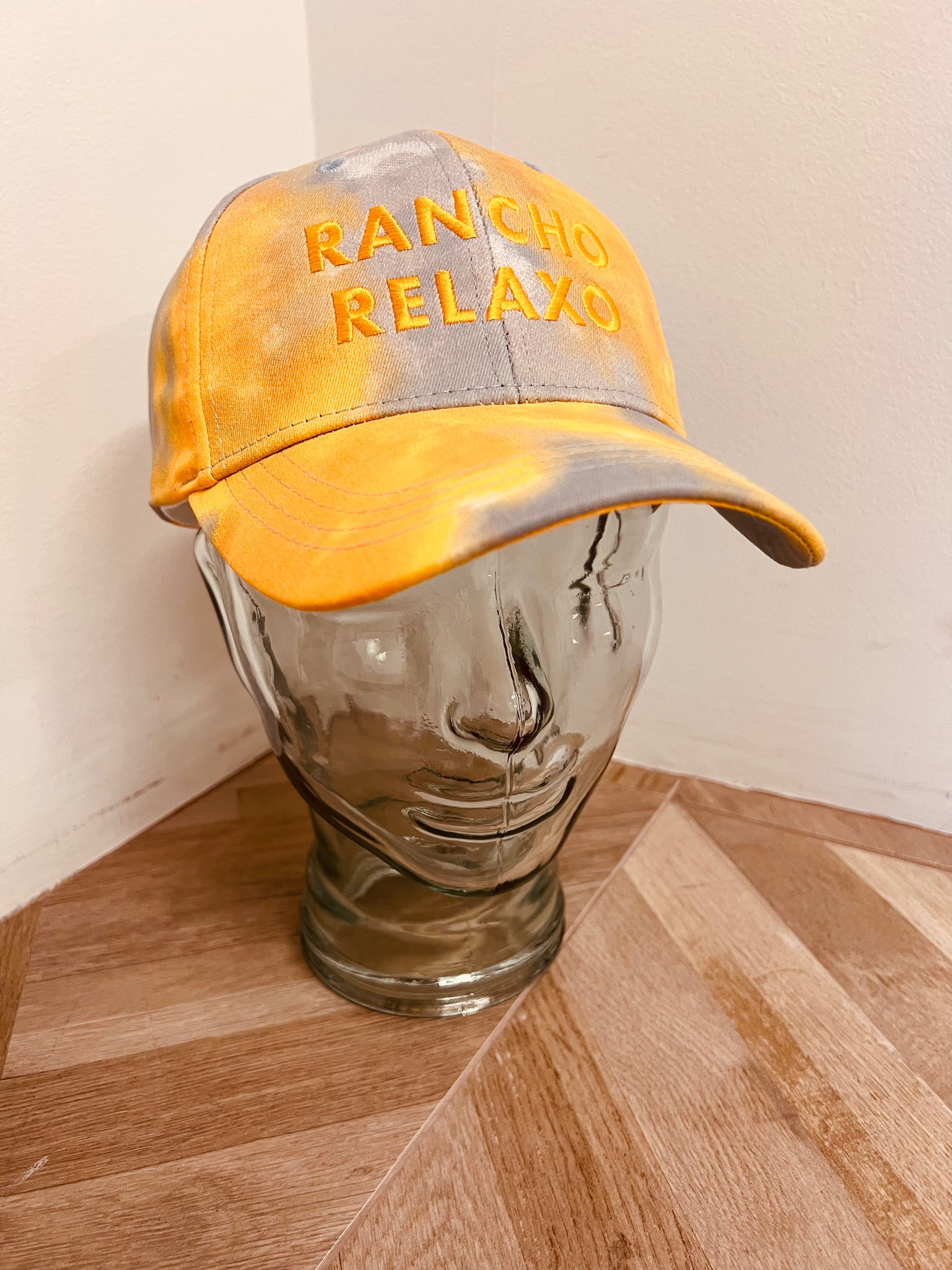 Tie dye top baseball cap