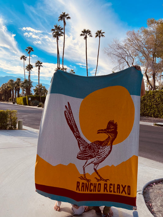 Roadrunner Cozy Blanket - Rancho Relaxo