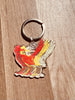 Lucite Roadrunners Key Chain - Rancho Relaxo