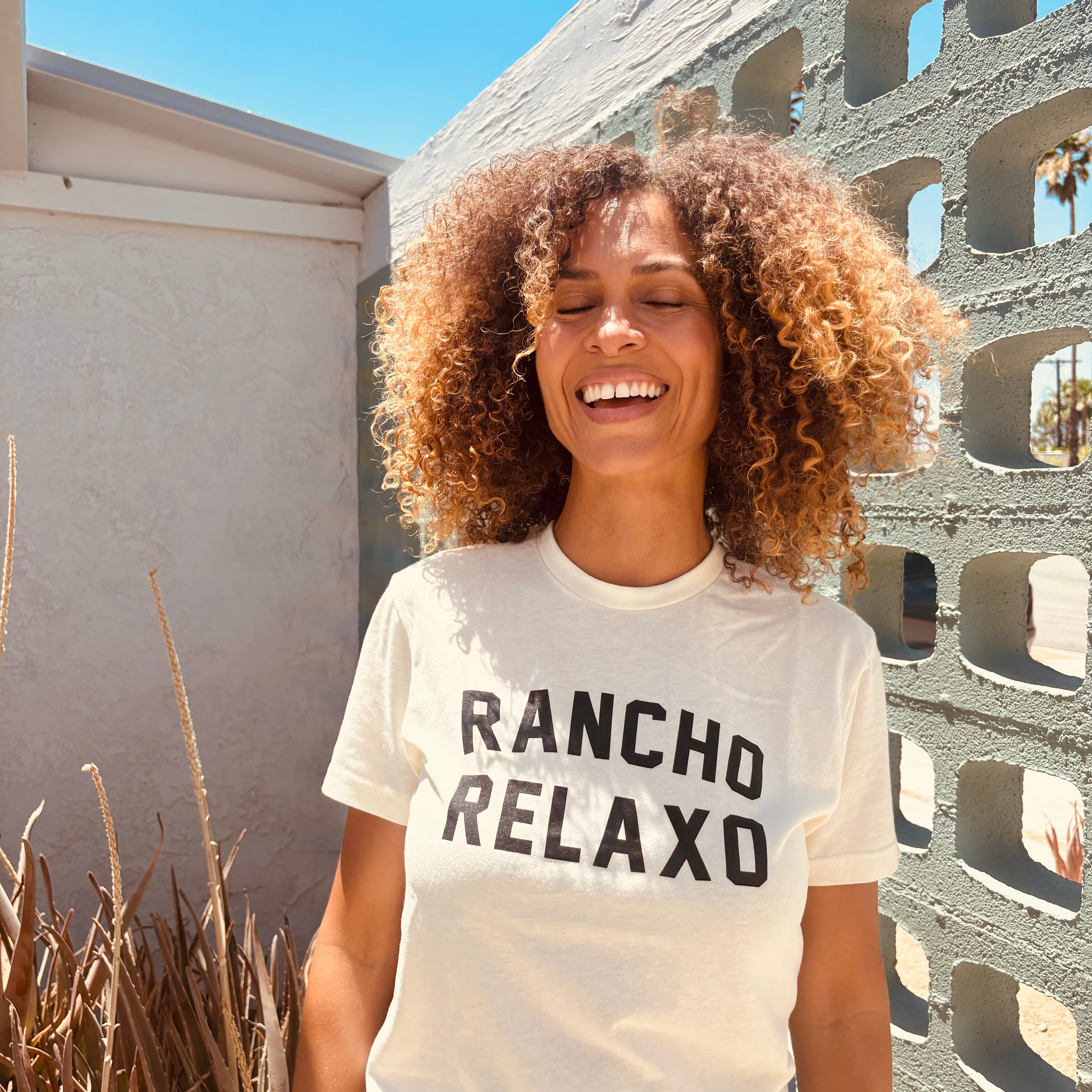 Rancho Relaxo Sueded Cotton Collegiate Tee
