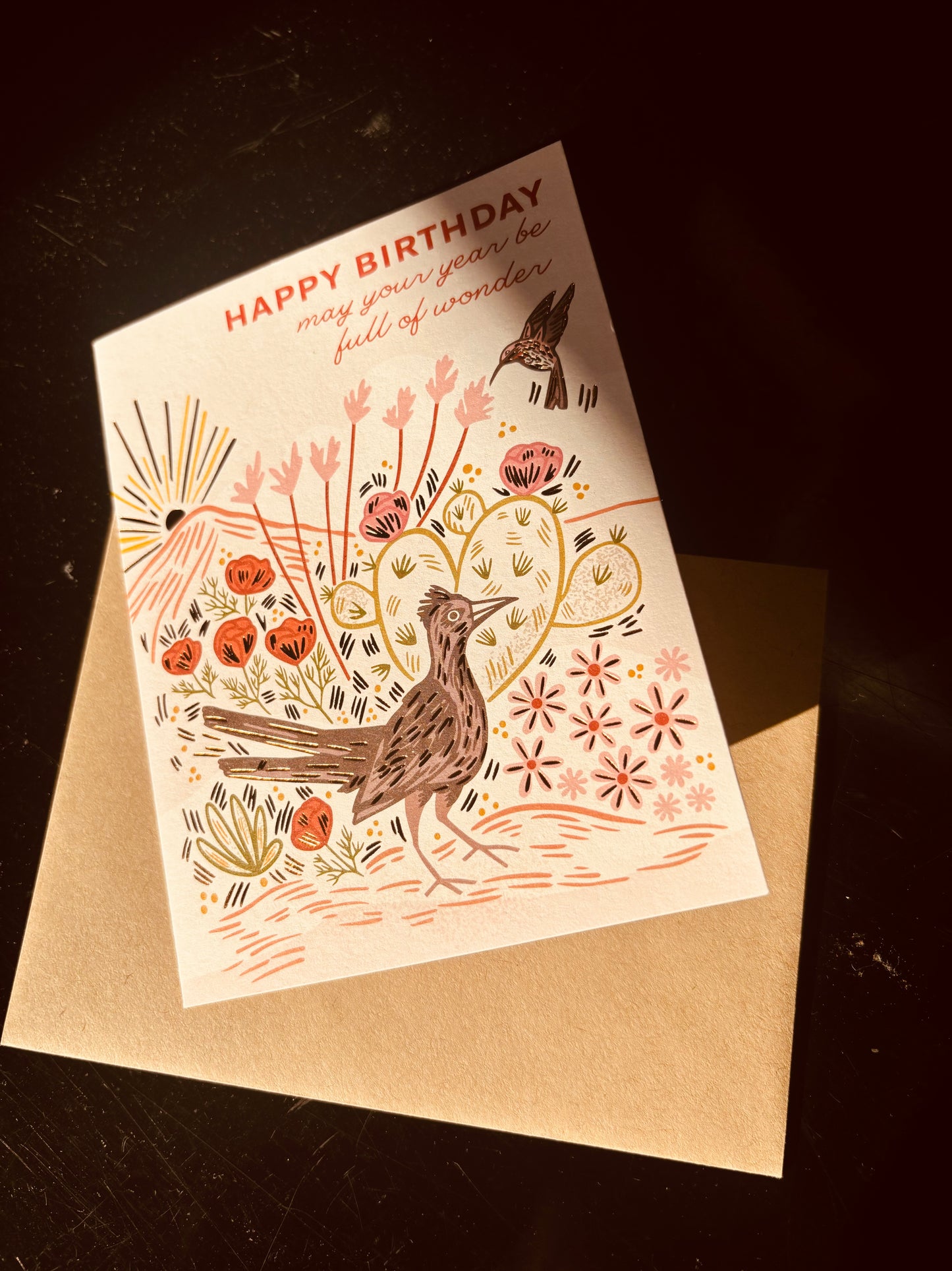 Roadrunner Birthday Card