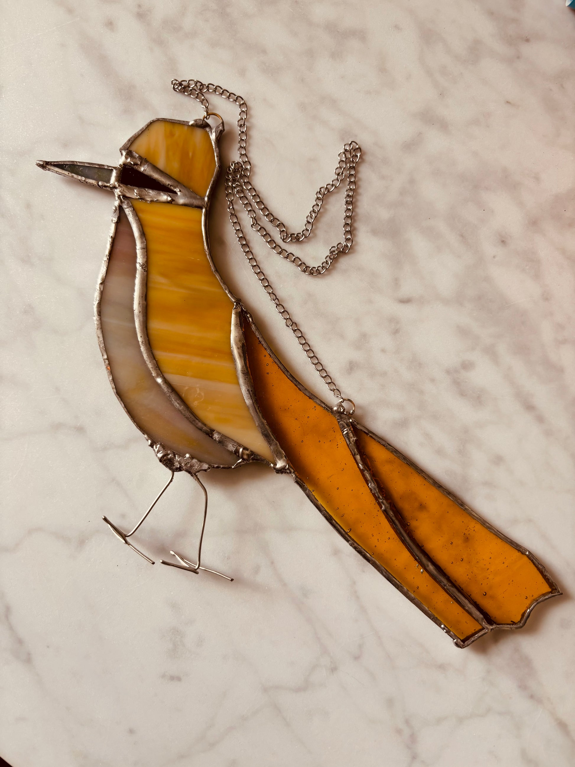 Stained Glass Roadrunners - Rancho Relaxo