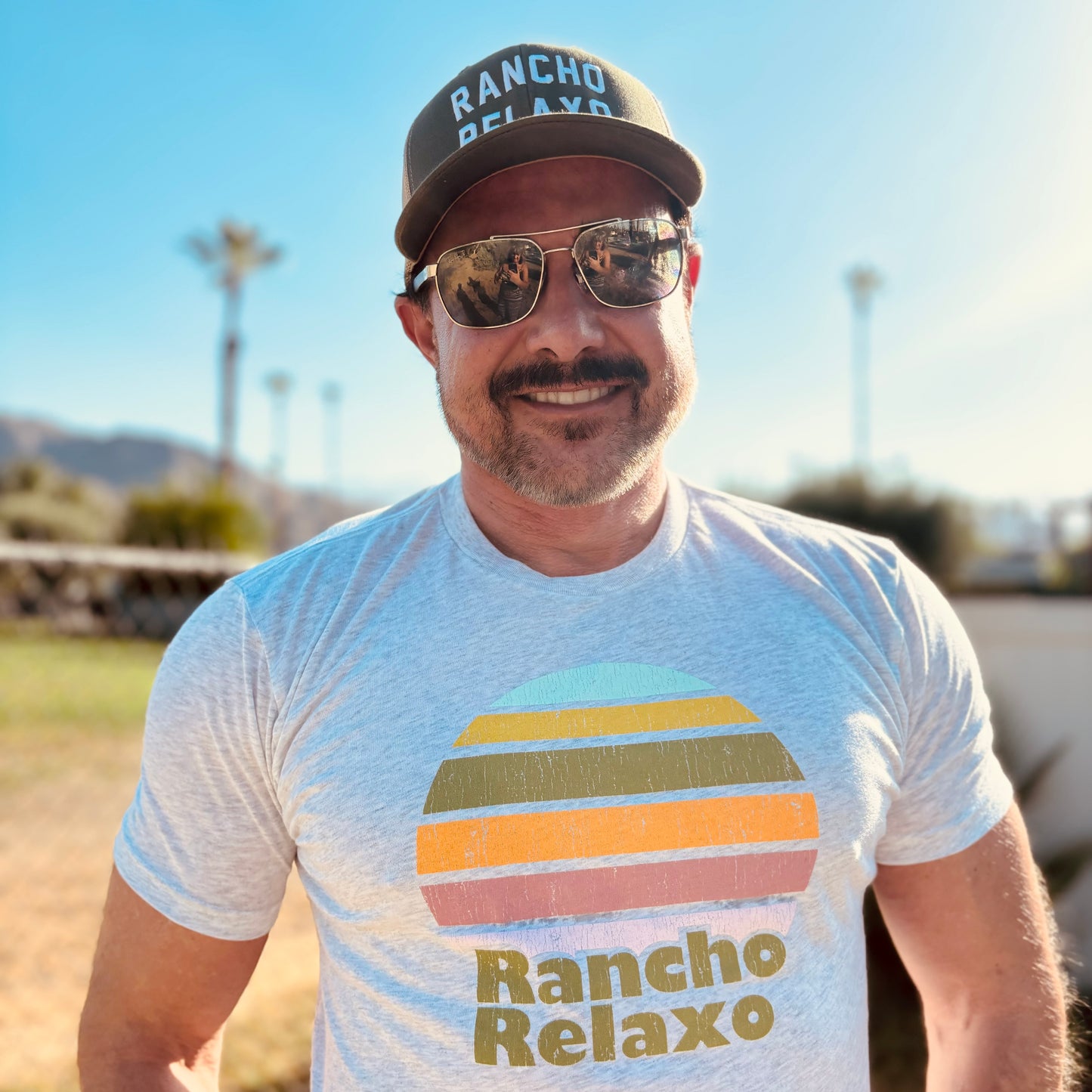 Sunbow Tri-Blend Tee - Rancho Relaxo