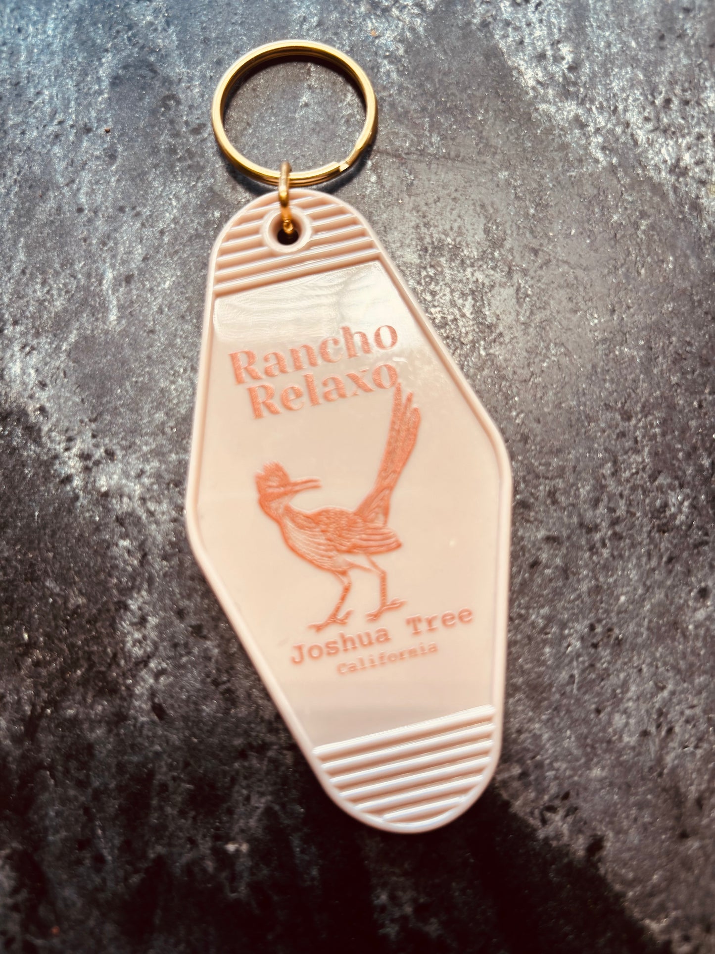 JT, CA Vintage Motel Keychain