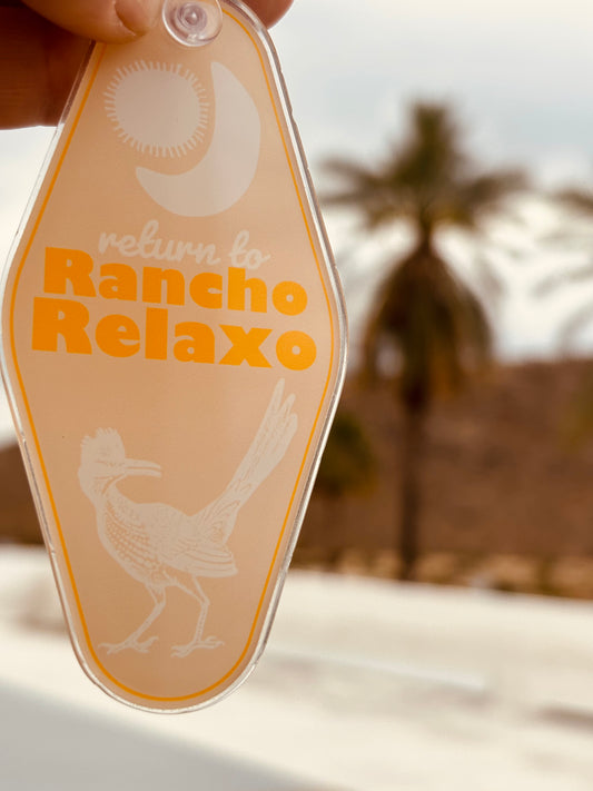 Modern Motel Keychain - Rancho Relaxo