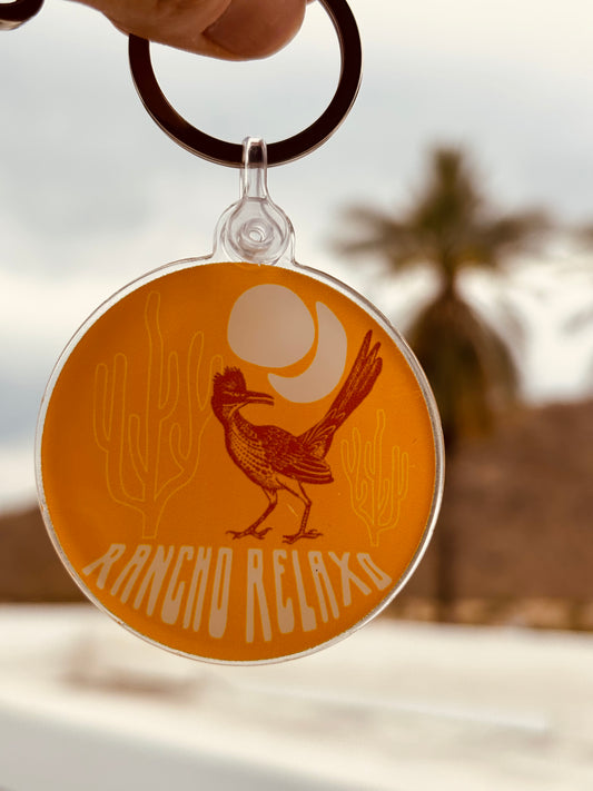 Warped Desert Keychain - Rancho Relaxo