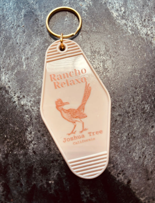 JT, CA Vintage Motel Keychain