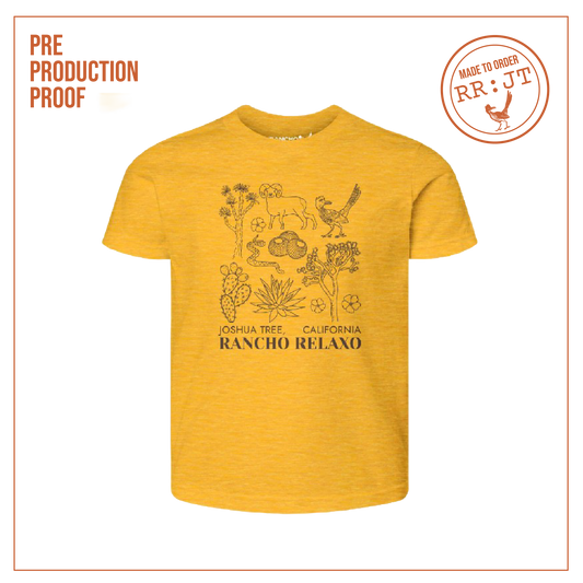 JT, CA Junior Field Guide Tee