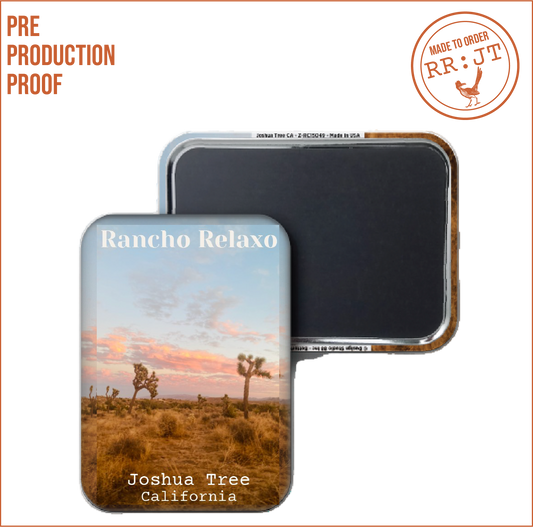 JT, CA Postcard Magnet
