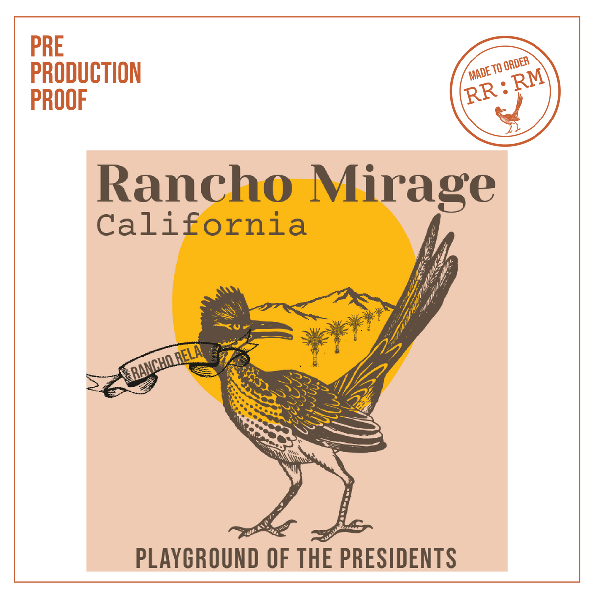 RM, CA Playground Tee