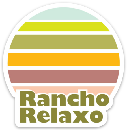 Rainbow Sun Magnet - Rancho Relaxo