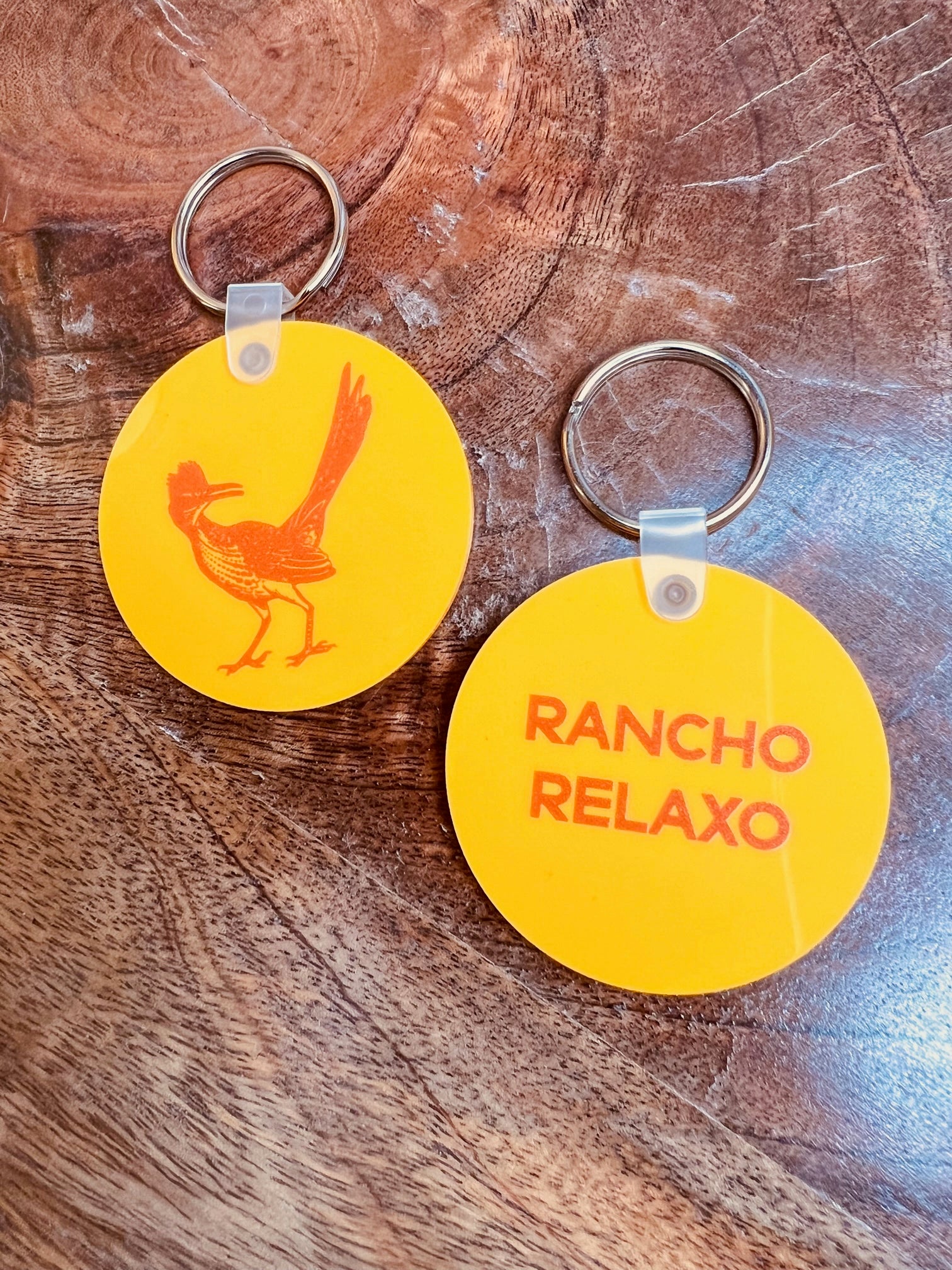 Vinyl Roadrunner Keychain - Rancho Relaxo