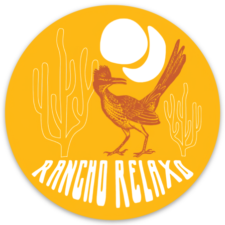 Warped Desert Sticker - Rancho Relaxo